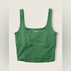 Victorias Secret Pink Corset Style Tank Top in Size Medium